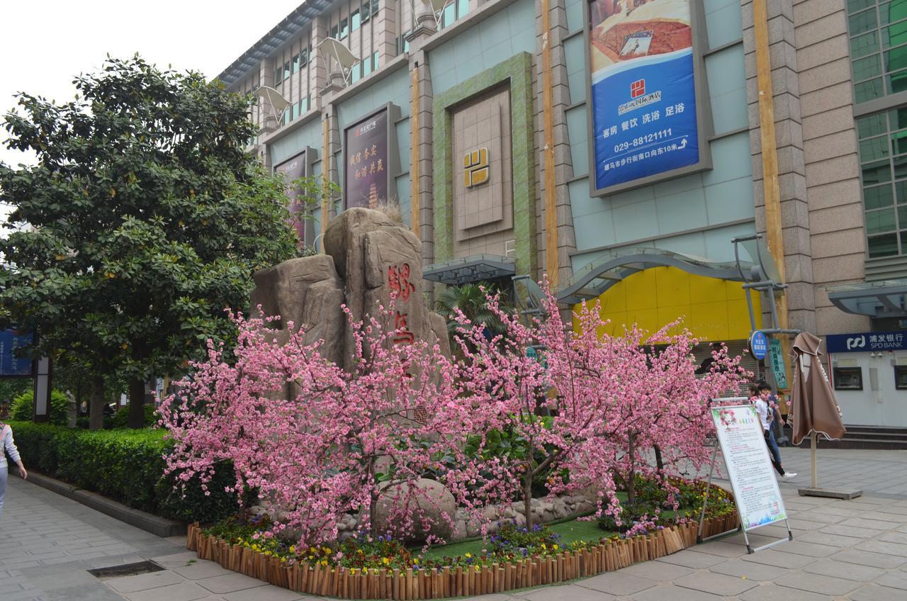 Xi'An Left Art Fashion Hotel Bell Tower Exterior foto